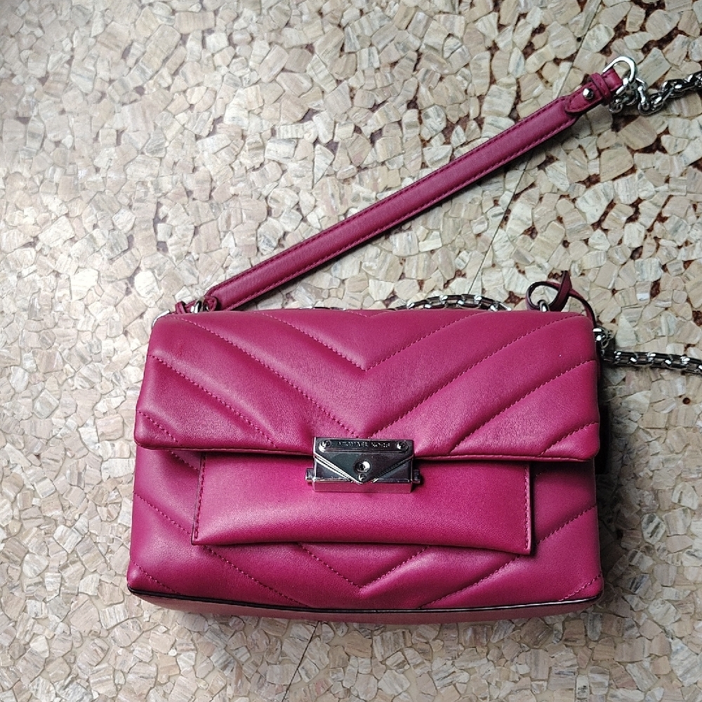 Pink Quilted Women's Bag
